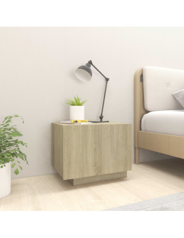 Comodino Rovere Sonoma 100x35x40 cm in Truciolato