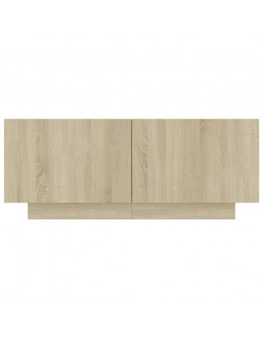 Comodino Rovere Sonoma 100x35x40 cm in Truciolato