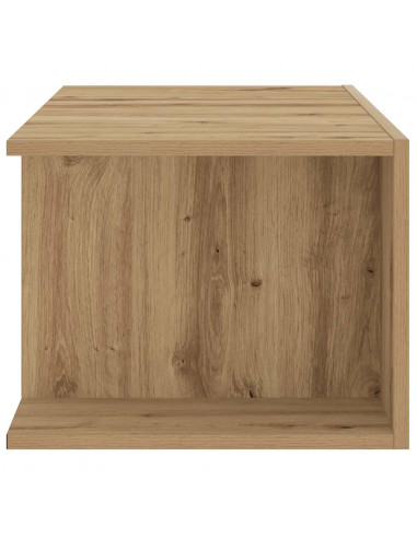 Mobile Porta TV con LED Artigianale 90x39x30 cm Multistrato