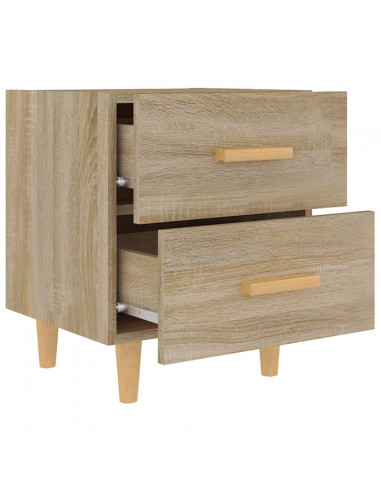 Comodini 2 pz in Rovere Sonoma 40x35x47,5 cm