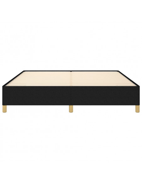 Giroletto Nero 160x200 cm in Tessuto