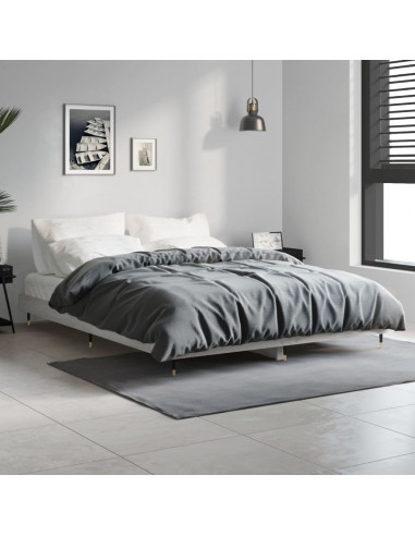 Giroletto Grigio Sonoma 135x190 cm in Legno Multistrato