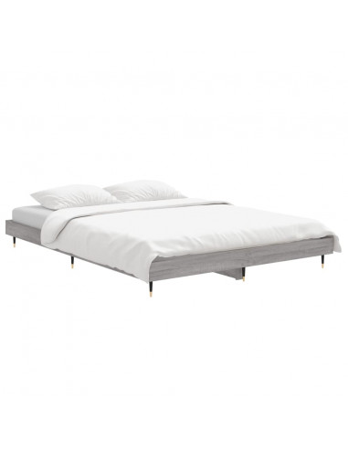 Giroletto Grigio Sonoma 135x190 cm in Legno Multistrato