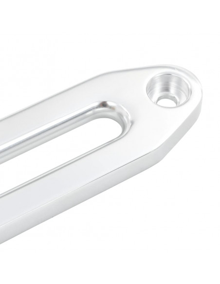 Passacavo Argento 254 mm in Alluminio per Argano