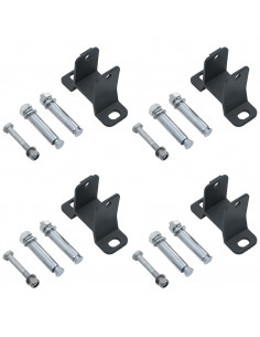 Tenda con Sensore Vento e LED 500x300 cm Blu e Bianca