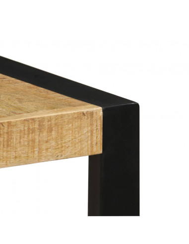 Tavolo da Pranzo 140x70x75 cm in Legno Massello di Mango