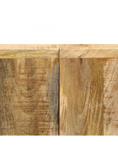 Tavolo da Pranzo 140x70x75 cm in Legno Massello di Mango