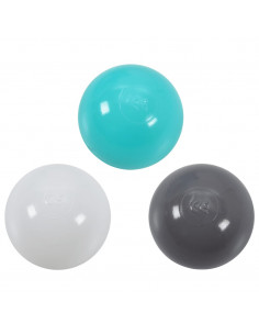 Tenda da Gioco Bambini 250 Palline Multicolore 338x123x111 cm