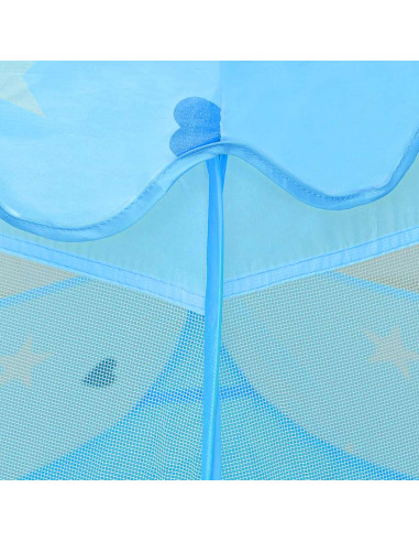 Tenda da Gioco per Bambini Blu 102x102x82 cm
