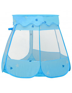 Tenda da Gioco per Bambini Blu con 250 Palline 102x102x82 cm