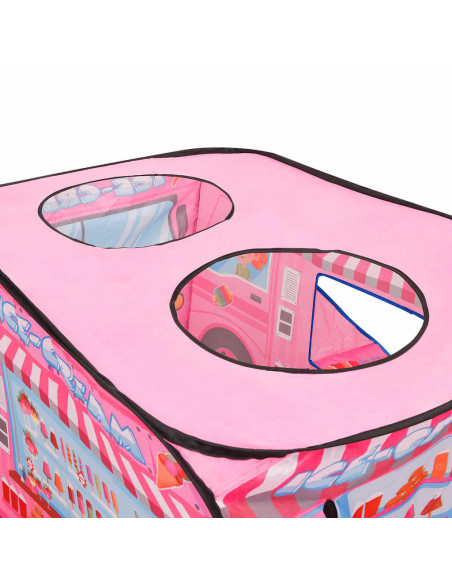 Tenda da Gioco per Bambini Rosa 70x112x70 cm