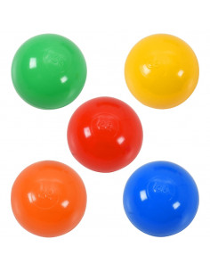 Tenda da Gioco per Bambini Rosa con 250 Palline 100x100x127 cm