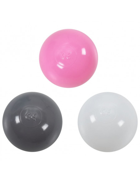 Tenda da Gioco per Bambini Rosa con 250 Palline 100x100x127 cm