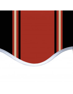 Tenda da Sole in Tela Arancione e Marrone 450x300 cm