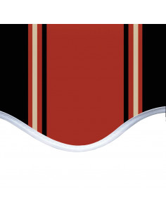 Tenda da Sole in Tela Arancione e Marrone 500x300 cm