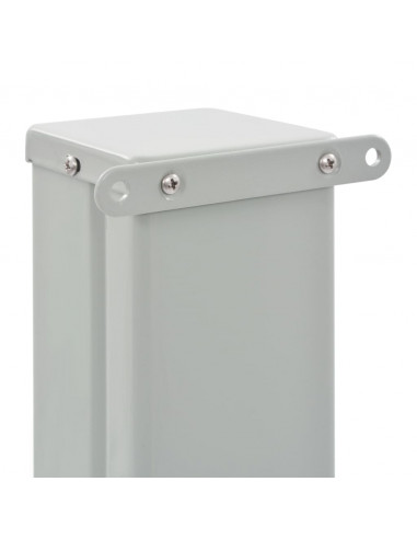 Tenda da Sole Laterale Retrattile 160 x 300 cm Grigia