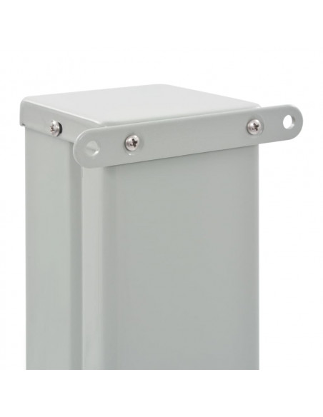 Tenda da Sole Laterale Retrattile 160 x 300 cm Grigia