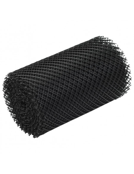 Reti per Grondaie con Ganci 4 pz in HDPE 1,08 ㎡