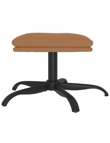 Sgabello Grigio Talpa 60x60x36 cm in Microfibra