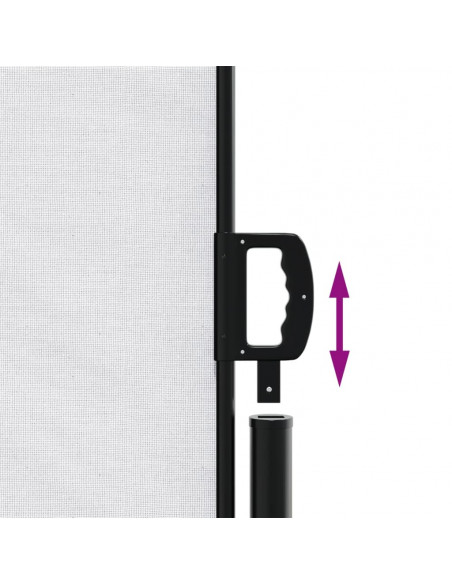 Tenda da Sole Laterale Retrattile Bianco 120x600 cm
