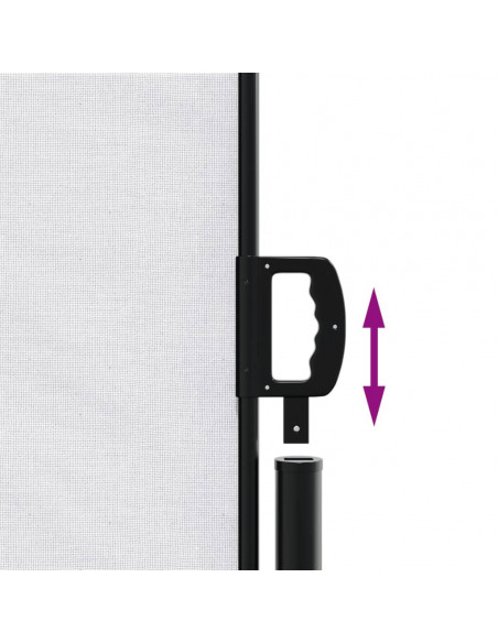 Tenda da Sole Laterale Retrattile Bianco 140x600 cm