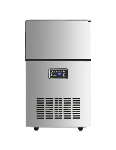 Macchina per Ghiaccio Argento 45 kg / 24 h