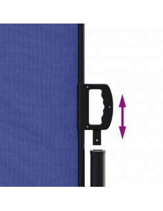 Tenda da Sole Laterale Retrattile Blu 180x1000 cm