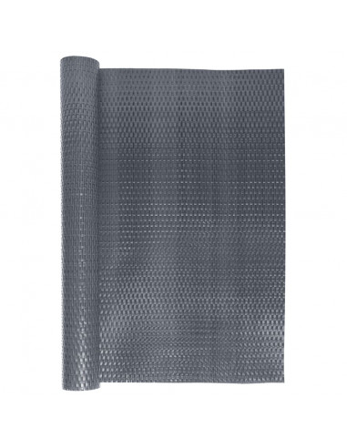 Paravento da Balcone Antracite 1000x80 cm in Polyrattan
