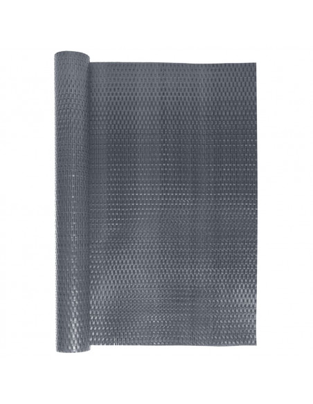 Paravento da Balcone Antracite 1000x80 cm in Polyrattan
