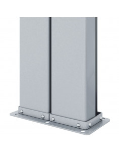 Tenda da Sole Laterale Retrattile Blu 200x600 cm