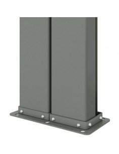 Tenda da Sole Laterale Retrattile Blu 220x1000 cm