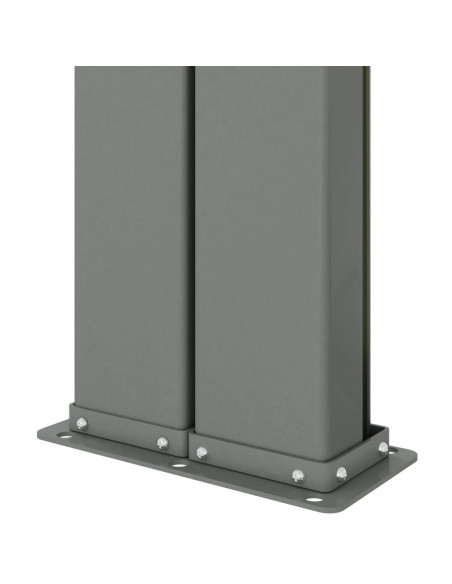 Tenda da Sole Laterale Retrattile Blu 220x1000 cm