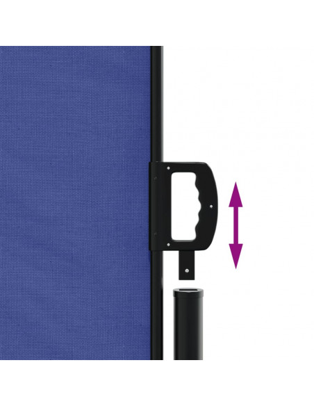 Tenda da Sole Laterale Retrattile Blu 220x300 cm