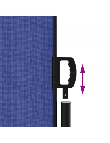 Tenda da Sole Laterale Retrattile Blu 220x600 cm