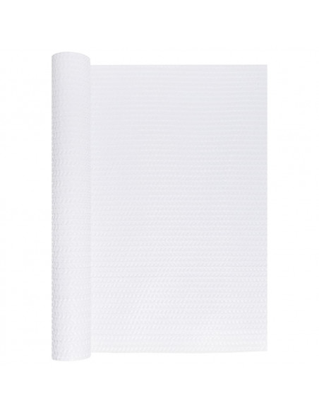 Paravento da Balcone Bianco 400x100 cm in Polyrattan