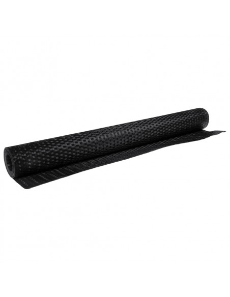 Paravento da Balcone Nero 400x80 cm in Polyrattan