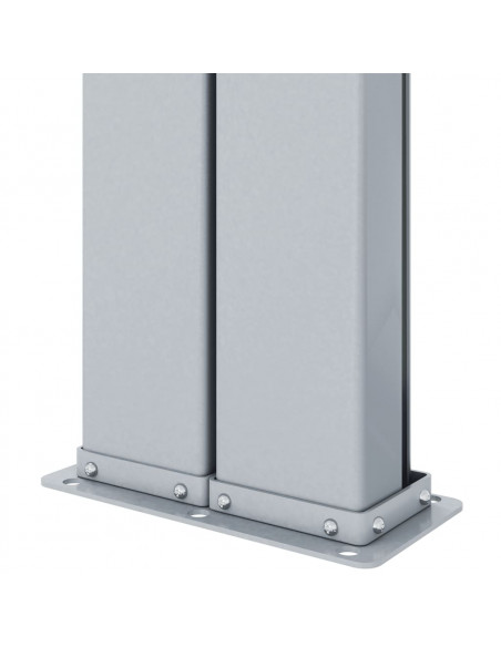 Tenda da Sole Laterale Retrattile Crema 180x600 cm