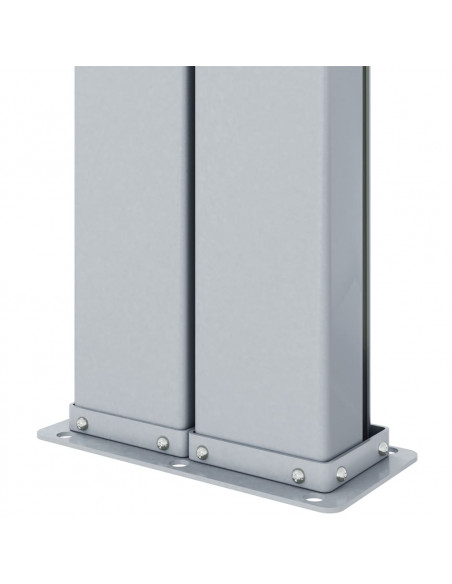 Tenda da Sole Laterale Retrattile Crema 220x1000 cm