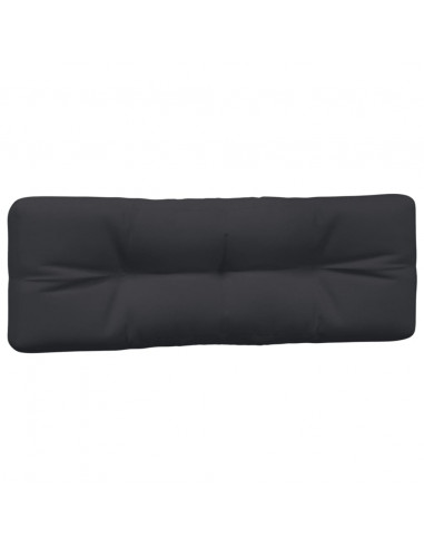 Cuscini per Pallet 5 pz Neri in Tessuto