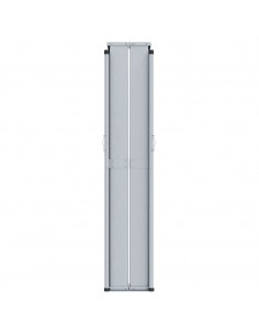 Tenda da Sole Laterale Retrattile Nera 160x1200 cm