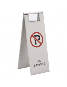 Segnale di Parcheggio Pieghevole in Acciaio Inox 2