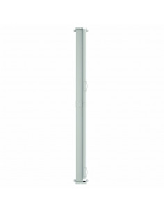 Tenda da Sole Laterale Retrattile per Patio 200x600 cm Grigia