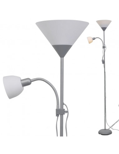 Lampada da Pavimento Grigia