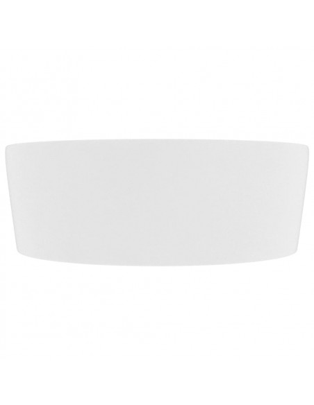 Lavandino con Troppopieno Bianco Opaco 36x13 cm in Ceramica