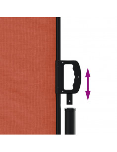 Tenda da Sole Laterale Retrattile Terracotta 180x600 cm