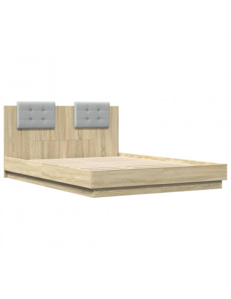 Giroletto Testiera Rovere Sonoma 150x200 cm Legno Multistrato