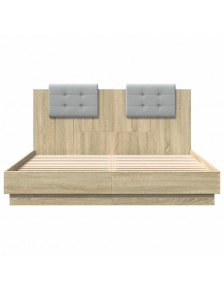 Giroletto Testiera Rovere Sonoma 150x200 cm Legno Multistrato