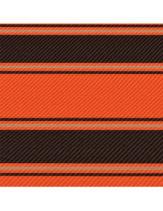 Tenda da Sole Retrattile 250x150 cm Arancione e Marrone