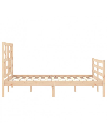 Giroletto con Testiera 120x200 cm in Legno Massello