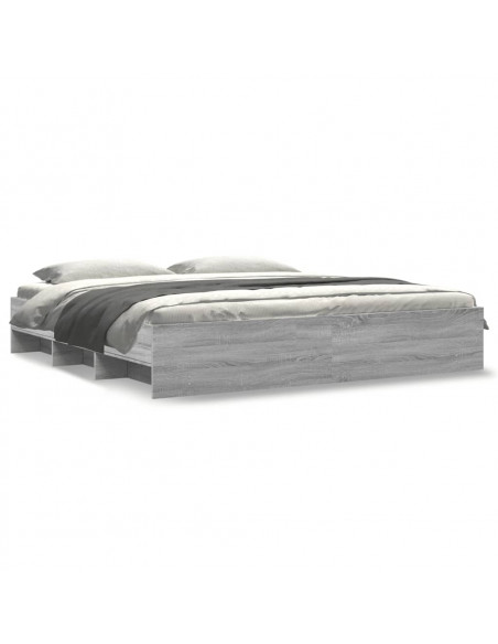 Giroletto Grigio Sonoma 200x200 cm in Legno Multistrato